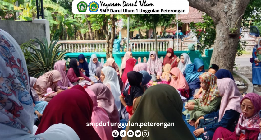HALAL BI HALAL TAHUN 2024  CIVITAS STUDIKA SMP DARUL ULUM 1 UNGGULAN PETERONGAN