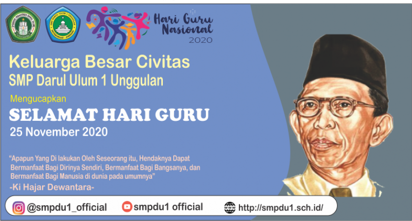 Selamat Hari Guru Nasional 25 November 2020